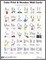 Color Alphabet Cards, Letters & Pictures, Colorful Border, School & Home